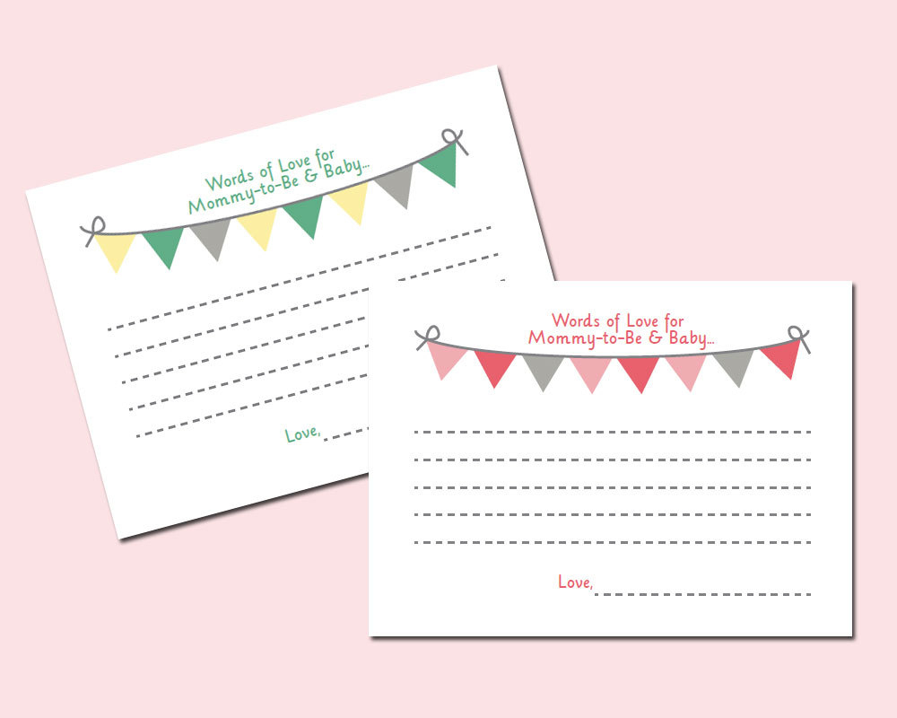 Free Printable Baby Shower Advice Cards - Image Cabinets And Shower - Baby Prediction And Advice Cards Free Printable