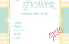 Free Printable Baby Shower Invitations