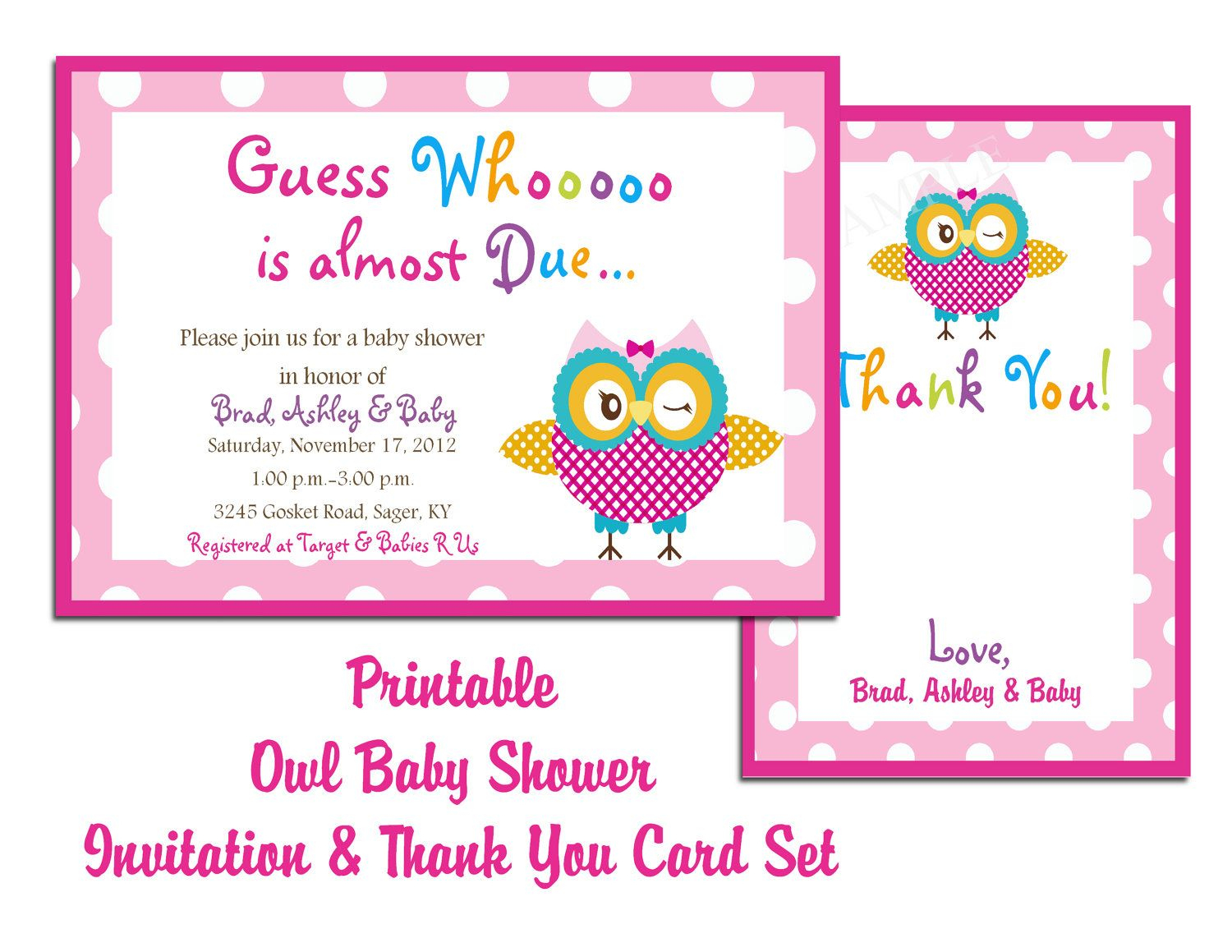 Free Printable Baby Shower Invitations For Girl - Baby Ideas | Baby - Free Printable Baby Shower Cards Templates