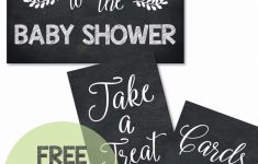 Free Printable Baby Shower Table Signs