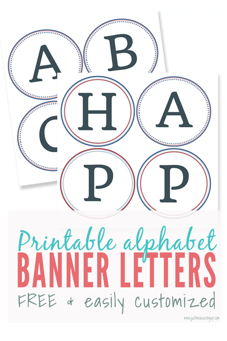 Free Printable Banner Letters | Make Diy Banners And Signs - Free Printable Letters