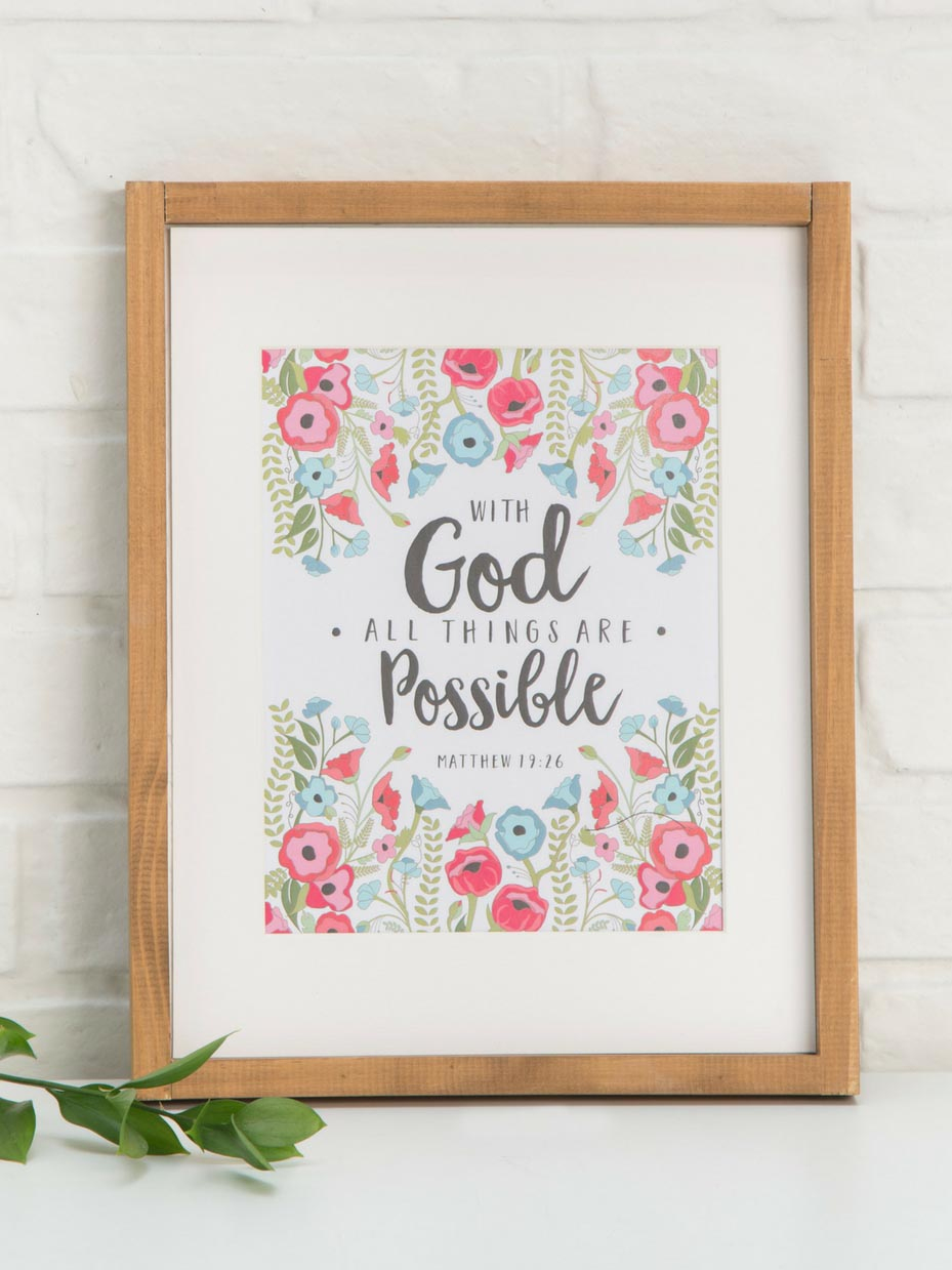 Free Printable Bible Verse Wall Art - Free Printable Inspirational Bible Verses