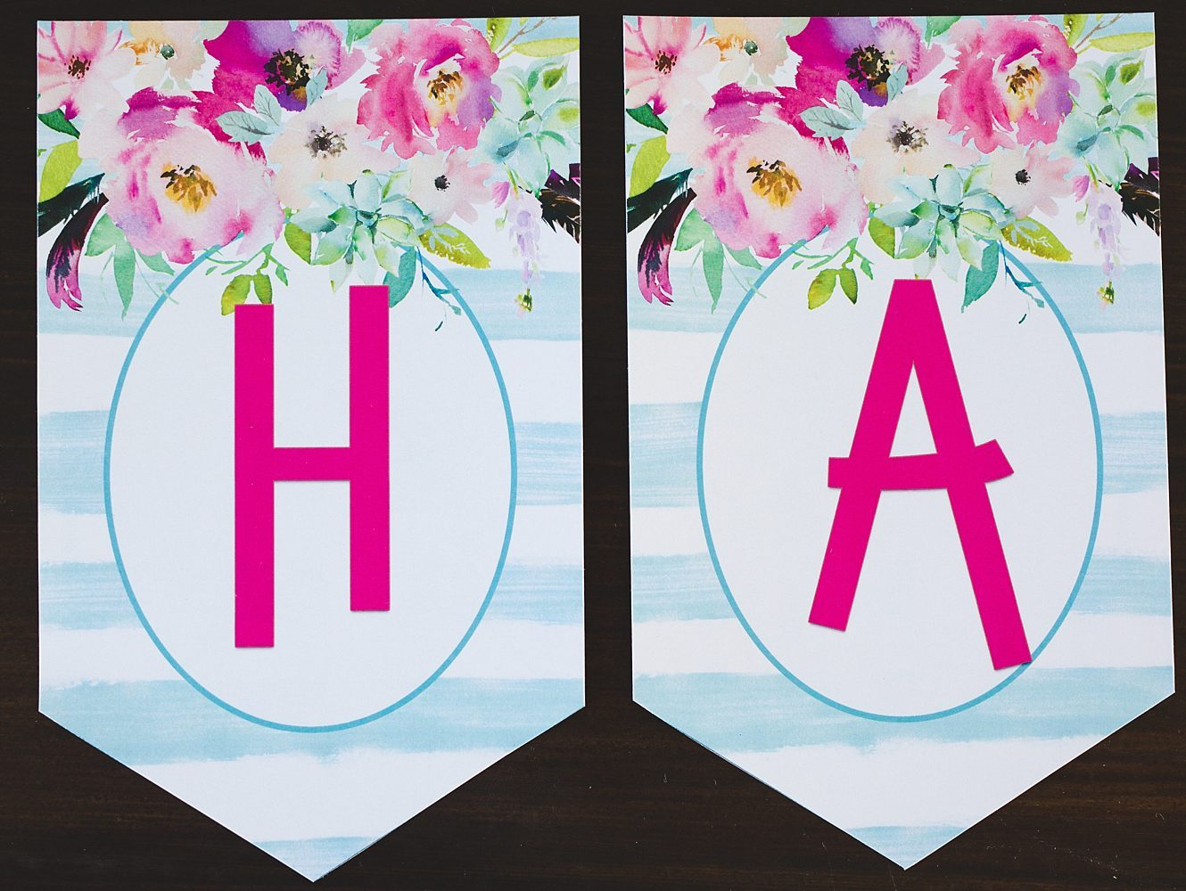 Free Printable Birthday Banner - Six Clever Sisters - Free Printable Happy Birthday Banner