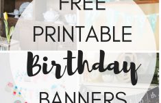Free Printable Princess Birthday Banner