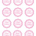 Free Printable Birthday Cupcake Picks   15.4.kaartenstemp.nl •   Cupcake Topper Templates Free Printable