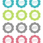 Free Printable Birthday Cupcake Picks   15.4.kaartenstemp.nl •   Cupcake Topper Templates Free Printable