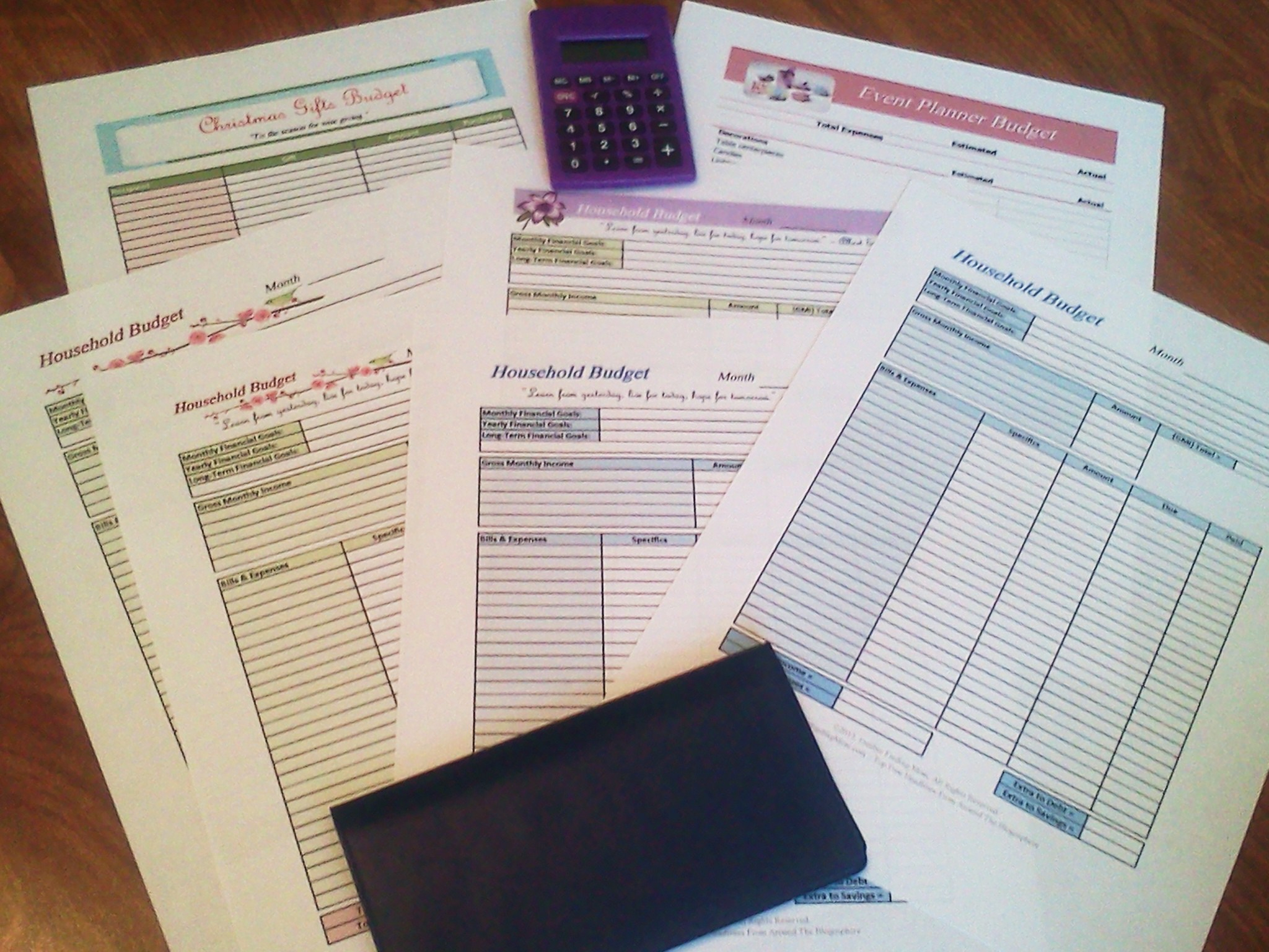 Free Printable Budget Worksheets - Free Online Printable Budget Worksheet