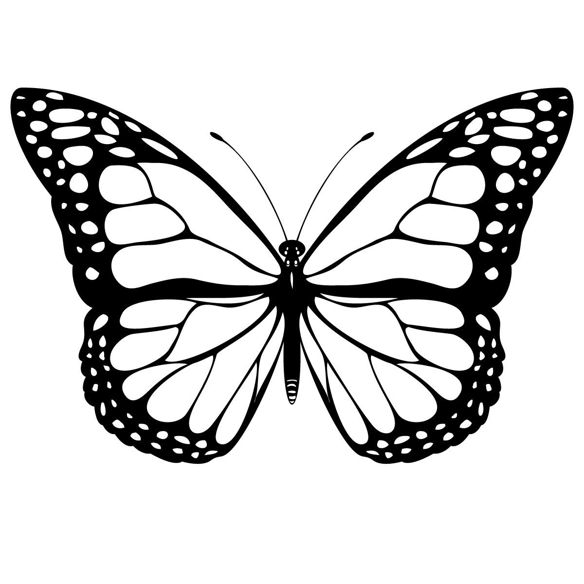 Free Printable Butterfly Coloring Pages For Kids | Butterfly - Free Printable Butterfly Coloring Pages