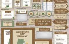 Free Printable Camping Signs