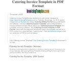 Free Printable Catering Invoice | Templates At Allbusinesstemplates   Free Printable Catering Invoice Template