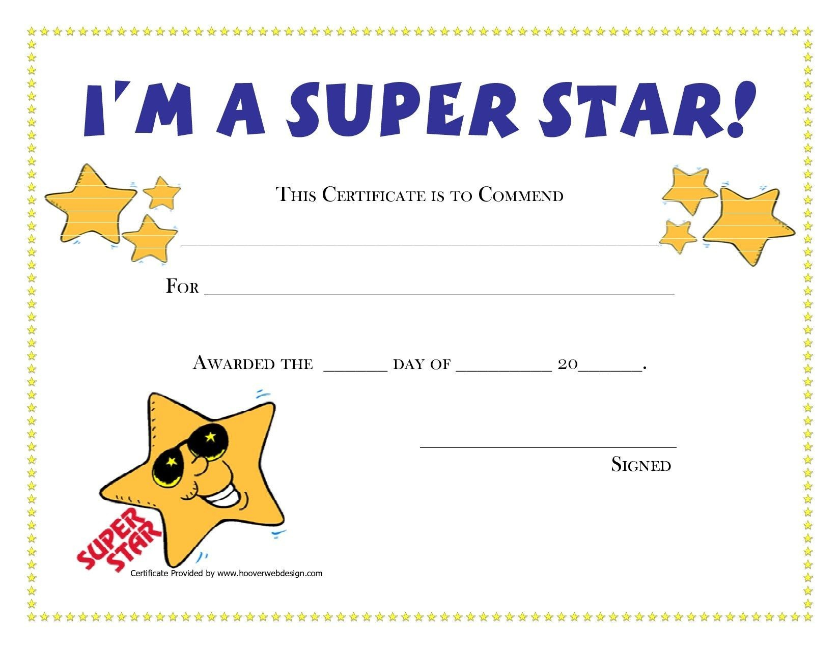 Free Printable Childrens Certificates Templates - Reeviewer.co - Free Printable Children&amp;amp;#039;s Certificates Templates