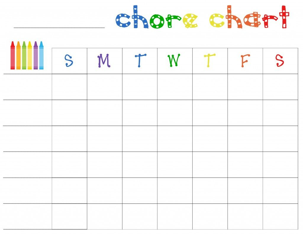 Free Printable Chore Charts For Toddlers | Free Printables Choirs - Free Printable Charts For Kids