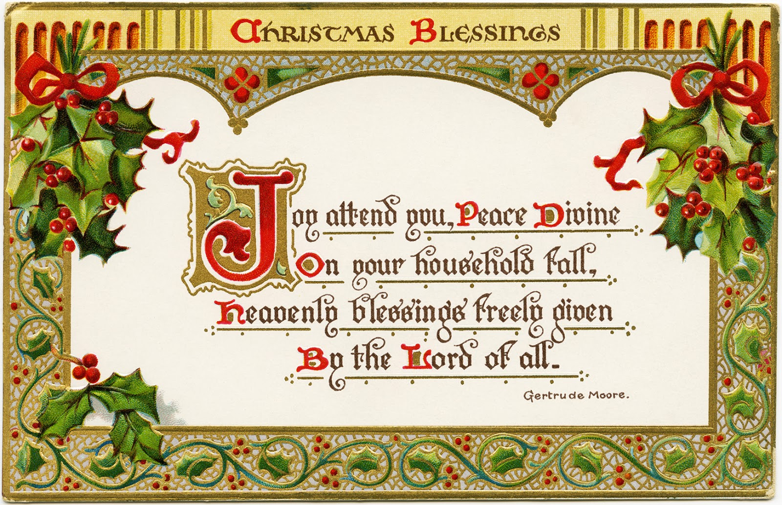 Free Printable Christian Christmas Greeting Cards – Festival Collections - Free Printable Christian Christmas Greeting Cards
