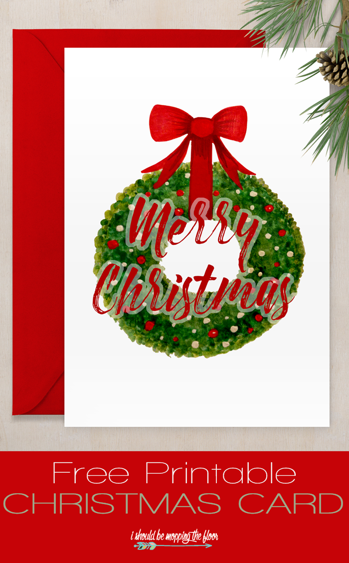 Free Printable Christmas Card | Sharing Christmas Spirit | Pinterest - Free Printable Xmas Cards Download