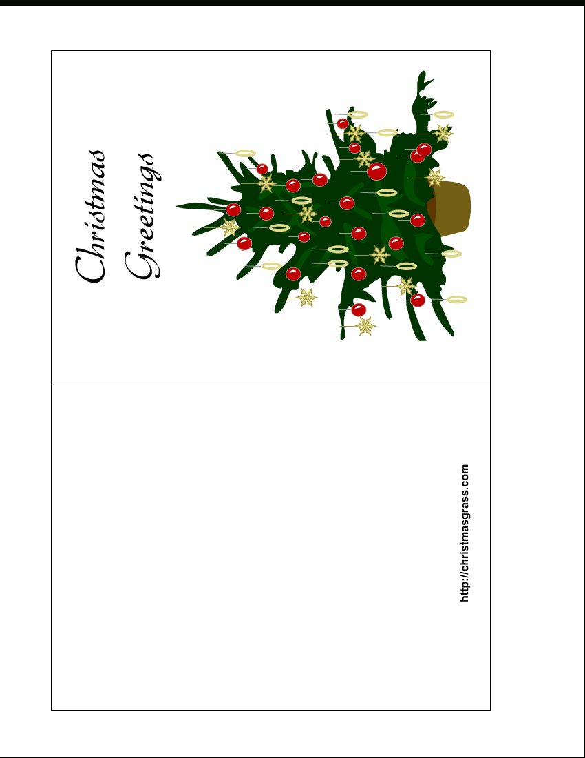 Free Printable Christmas Cards | Holiday Greeting Card With - Free Printable Xmas Cards