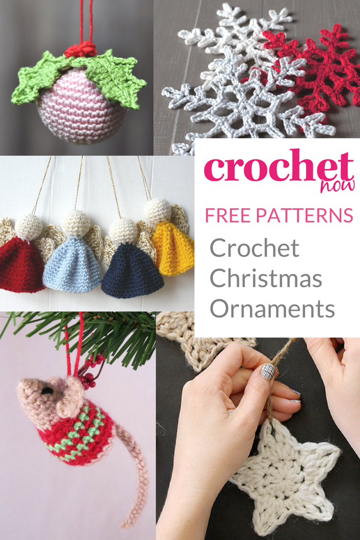 Free Printable Christmas Crochet Patterns – Festival Collections - Free Printable Christmas Crochet Patterns