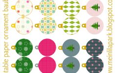 Free Printable Christmas Ornaments: Baubles – Ausdruckbarer – Free Printable Christmas Pictures
