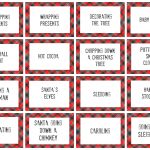 Free Printable Christmas Pictionary Words – Festival Collections   Free Printable Christmas Pictionary Words