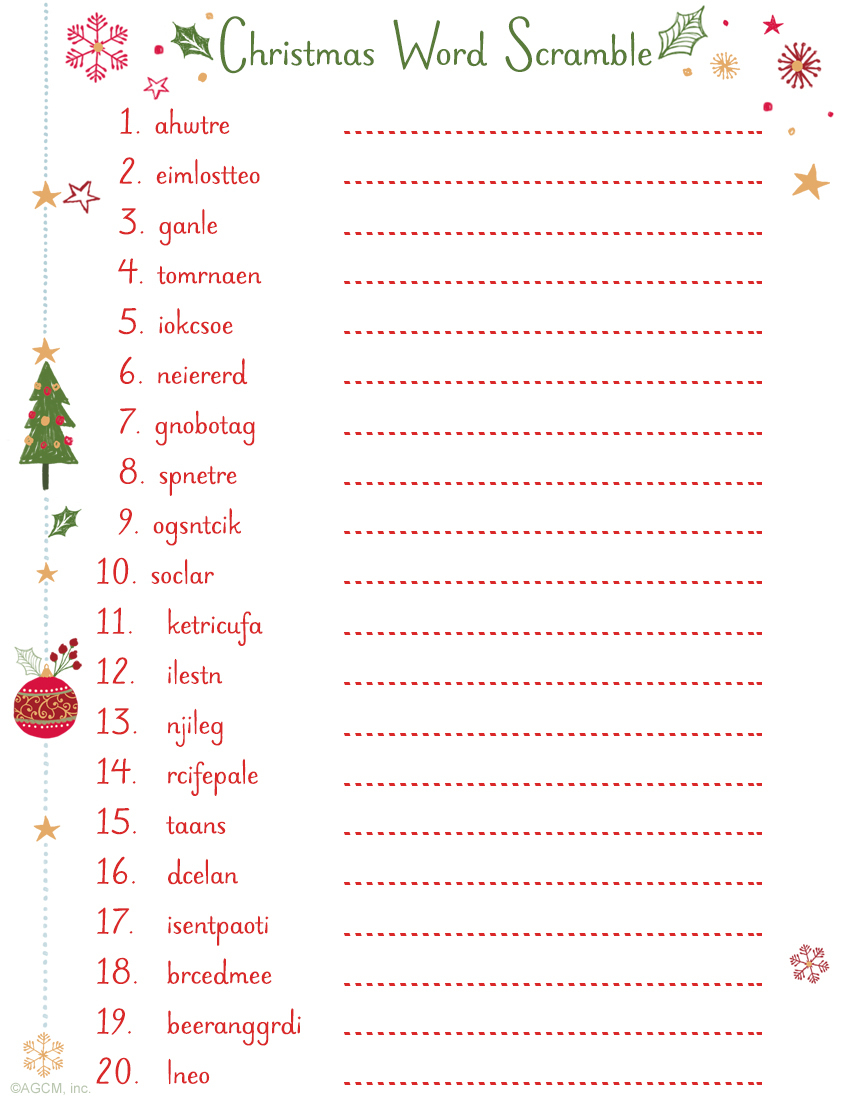 Free Printable Christmas Riddle Games – Festival Collections - Free Printable Christmas Riddle Games