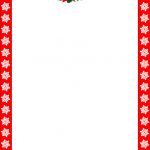 Free Printable Christmas Stationary Borders Trials Ireland   Free Printable Letterhead Borders