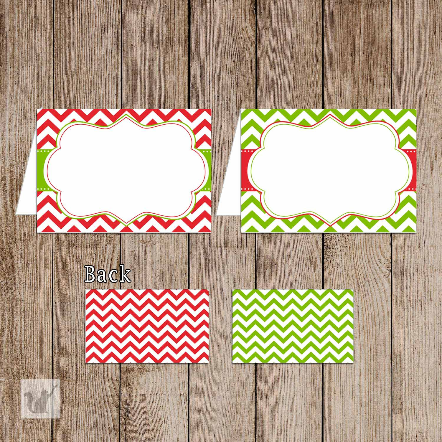 Free Printable Christmas Tent Cards – Festival Collections - Free Printable Christmas Tent Cards