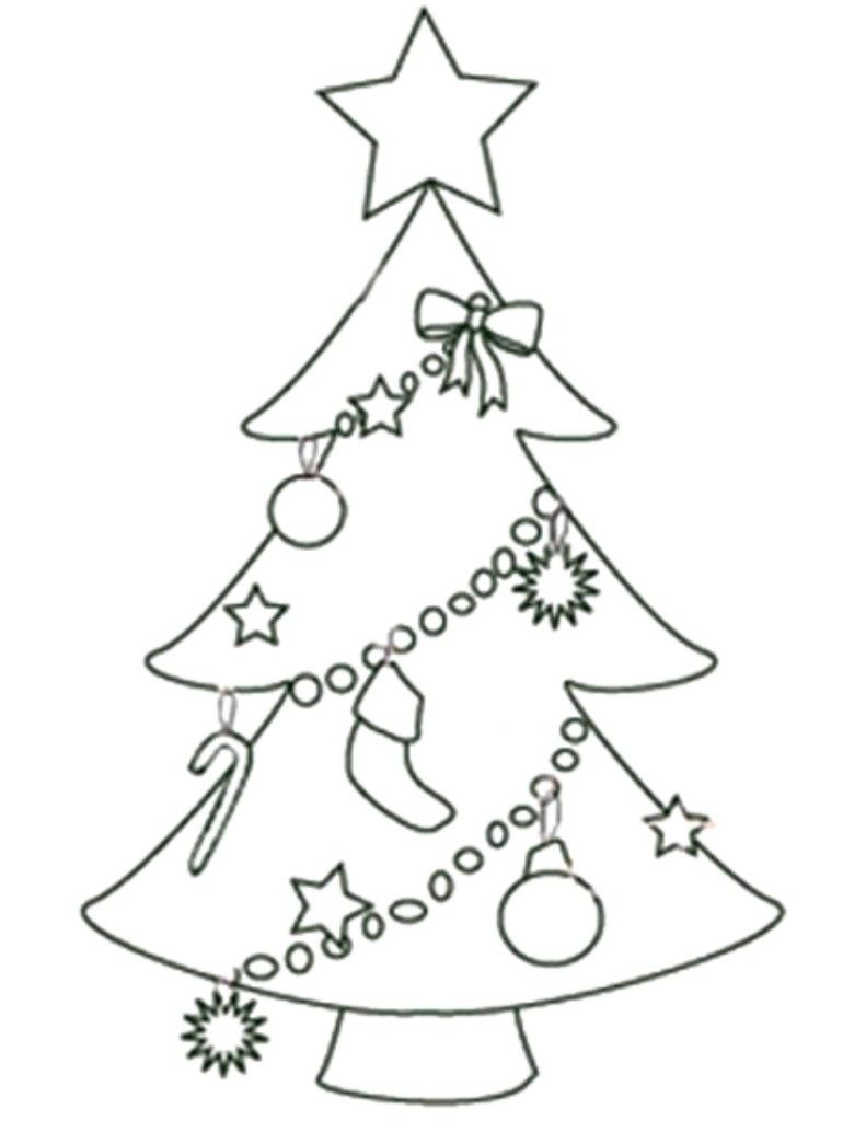 Free Printable Christmas Tree Templates | Free Printable Coloring - Free Printable Christmas Tree Ornaments Coloring Pages