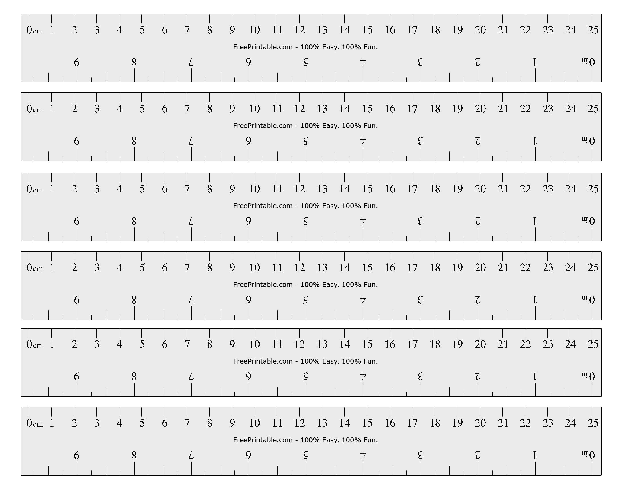 Free Printable Cm/inch Ruler | Math Mania!! - Free Printable Cm Ruler