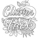 Free Printable Coloring Page Archives   Thiago Ultra   Free Printable Coloring Pages For Adults Only Swear Words