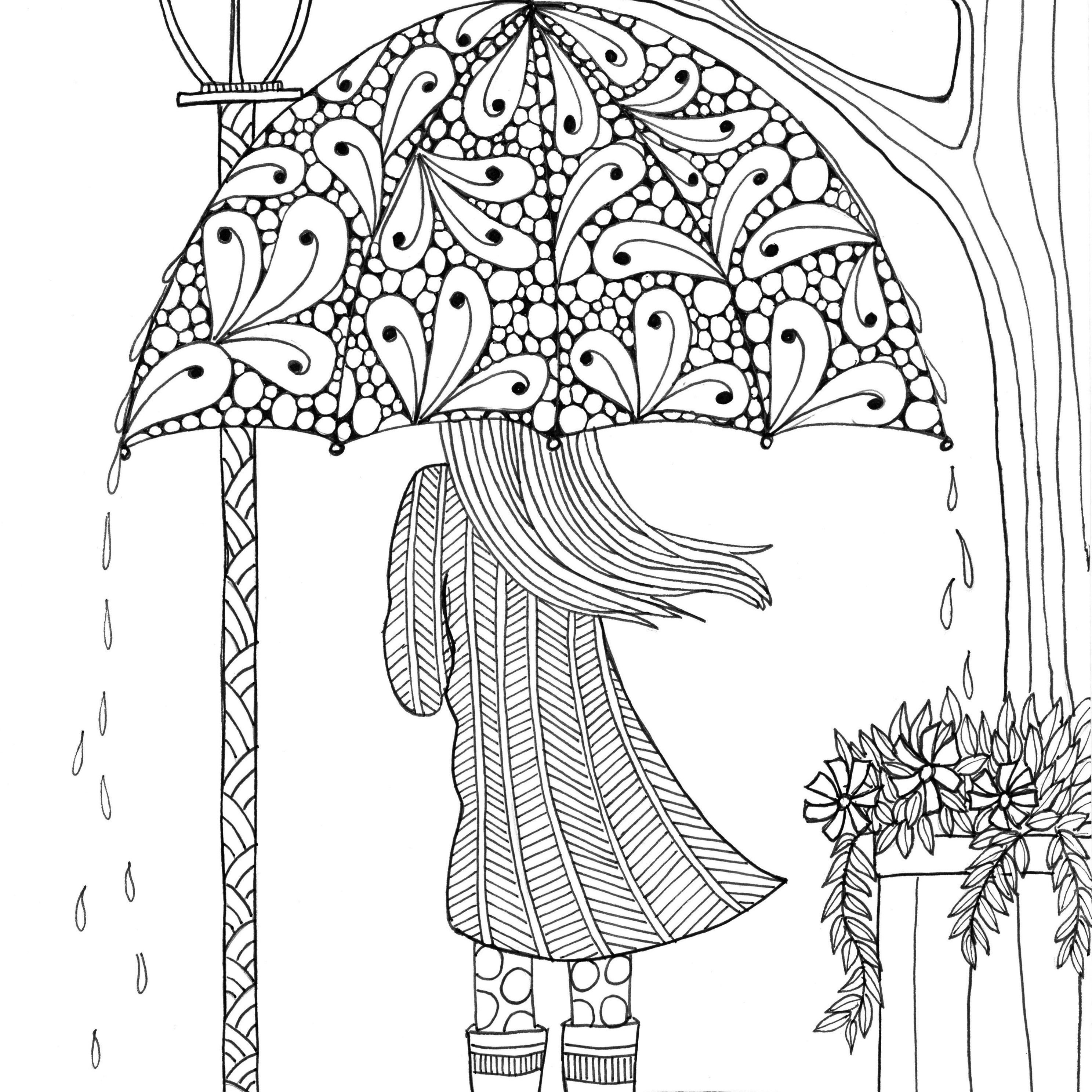 Free, Printable Coloring Pages For Adults - Free Printable Summer Coloring Pages For Adults