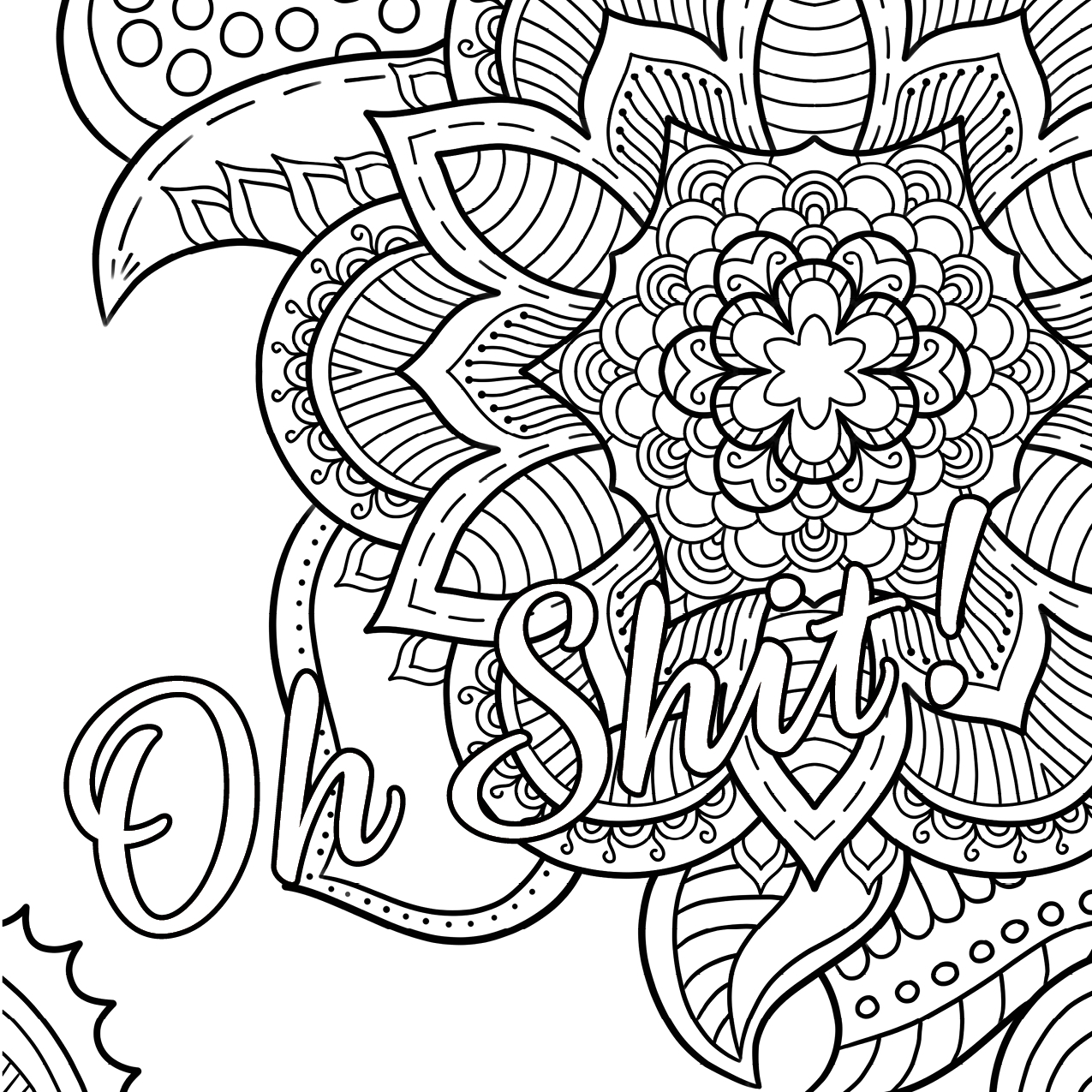 Free Printable Coloring Pages For Adults Only Swear Words Gallery - Free Printable Coloring Pages For Adults Only Swear Words