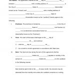 Free Printable Condo Lease Agreement   2.13.kaartenstemp.nl •   Blank Lease Agreement Free Printable