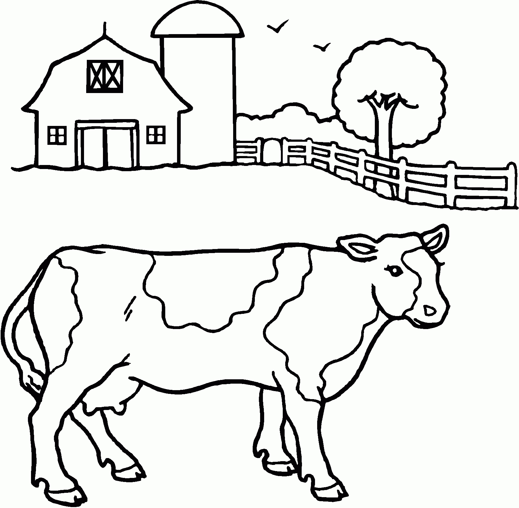 Free Printable Cow Coloring Sheets | Coloring - Coloring Home - Coloring Pages Of Cows Free Printable