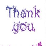 Free Printable Decorated Thank You Card Greeting Card     Great Site   Free Printable Greeting Card Sentiments