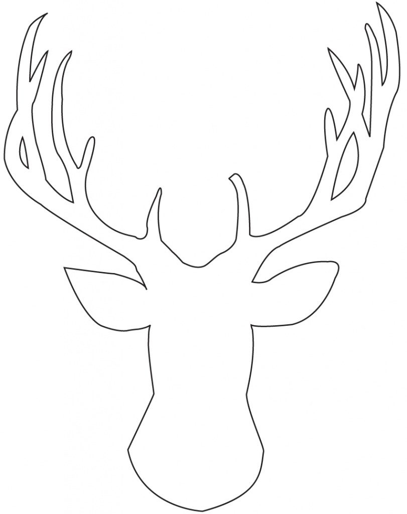 Free Printable Deer Pumpkin Stencils | Free Printable - Free Printable Deer Pumpkin Stencils