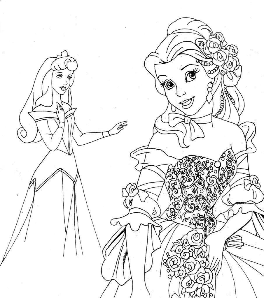 Free Printable Disney Princess Coloring Pages For Kids | Disney - Free Printable Coloring Pages Of Disney Characters