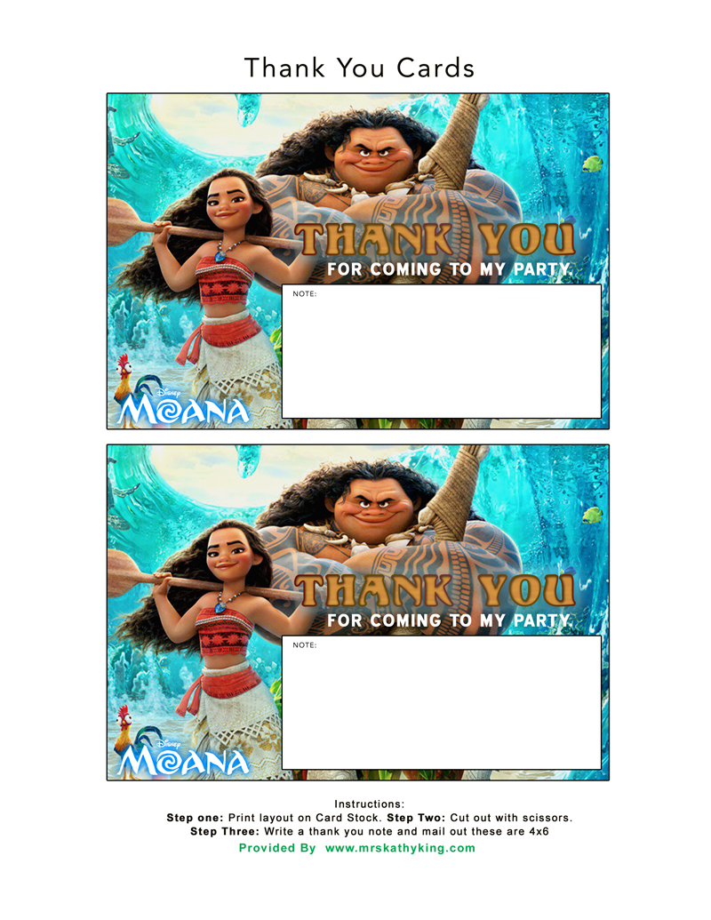 Free Printable Disney&amp;#039;s Moana Birthday Party Decorations #moana - Free Printable Moana Banner
