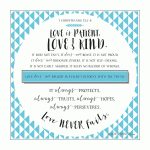 Free Printable Download    1 Corinthians 13:4 8    Love Is Patient   Love Is Patient Love Is Kind Free Printable