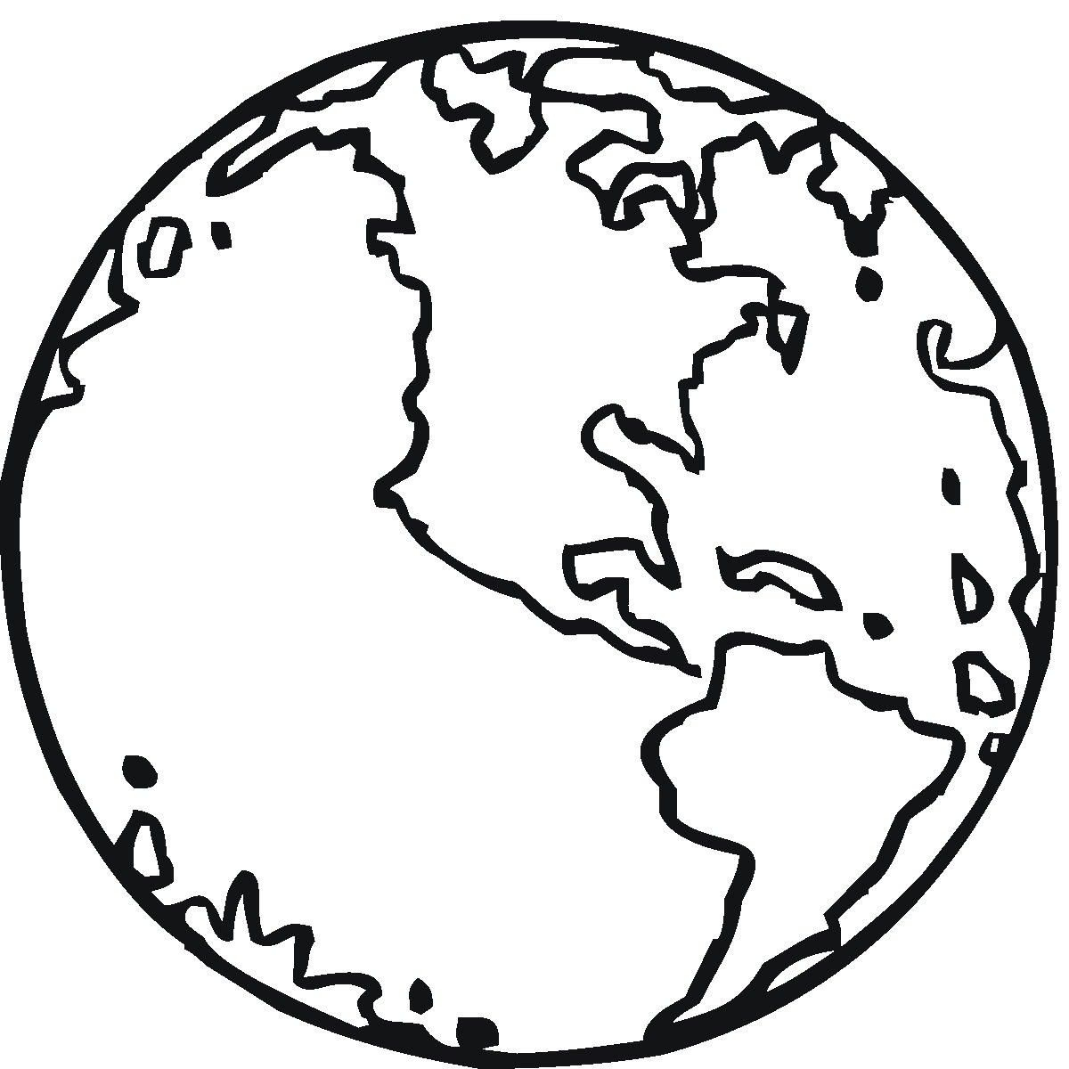 Free Printable Earth Coloring Pages For Kids | Stuff | Pinterest - Earth Coloring Pages Free Printable