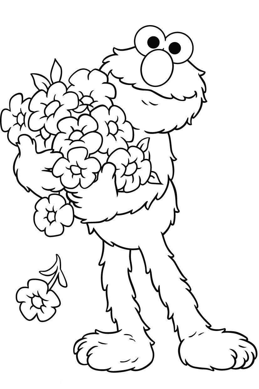 Free Printable Elmo Coloring Pages For Kids | Fun Stuff :d - Elmo Color Pages Free Printable