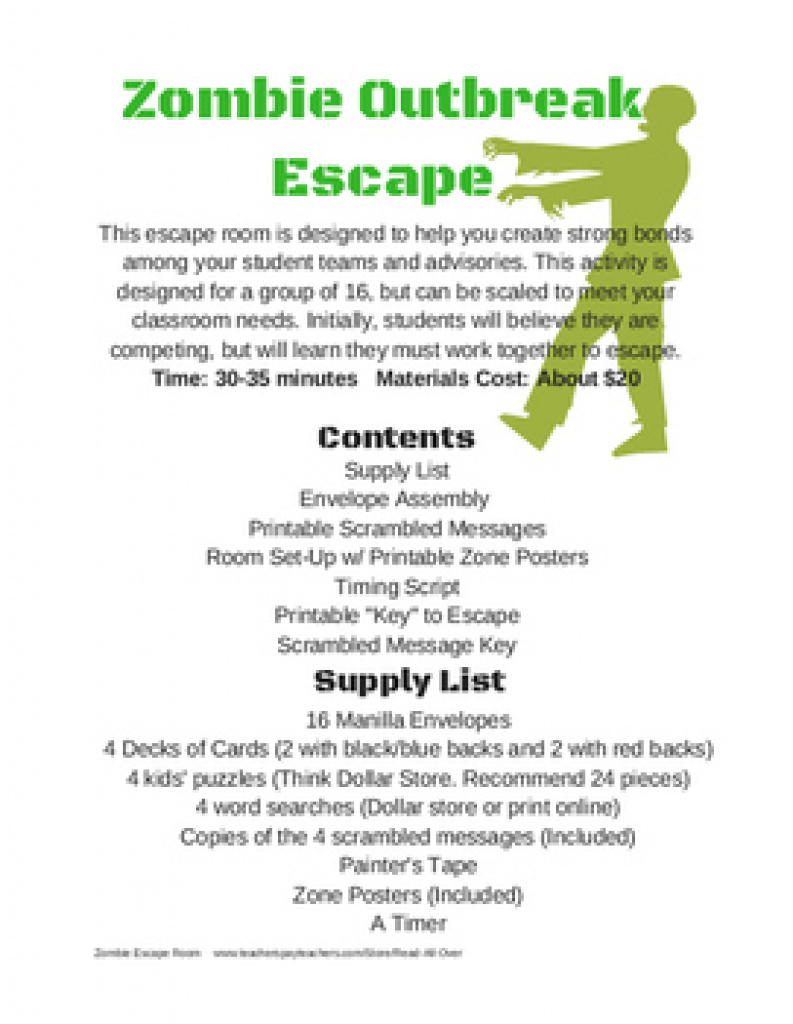 Free Printable Escape Room Clues | Download Them Or Print Inside - Printable Escape Room Free