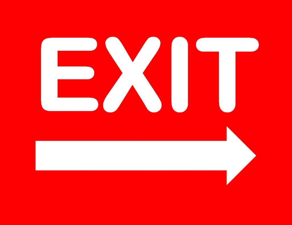 Free Printable Exit Signs | Free Printable - Free Printable Not An Exit Sign