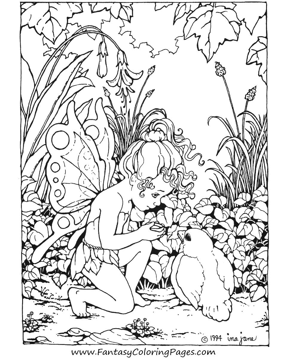 Free Printable Fairy Coloring Pages For Kids | Coloring Page - Free Printable Fairy Coloring Pictures