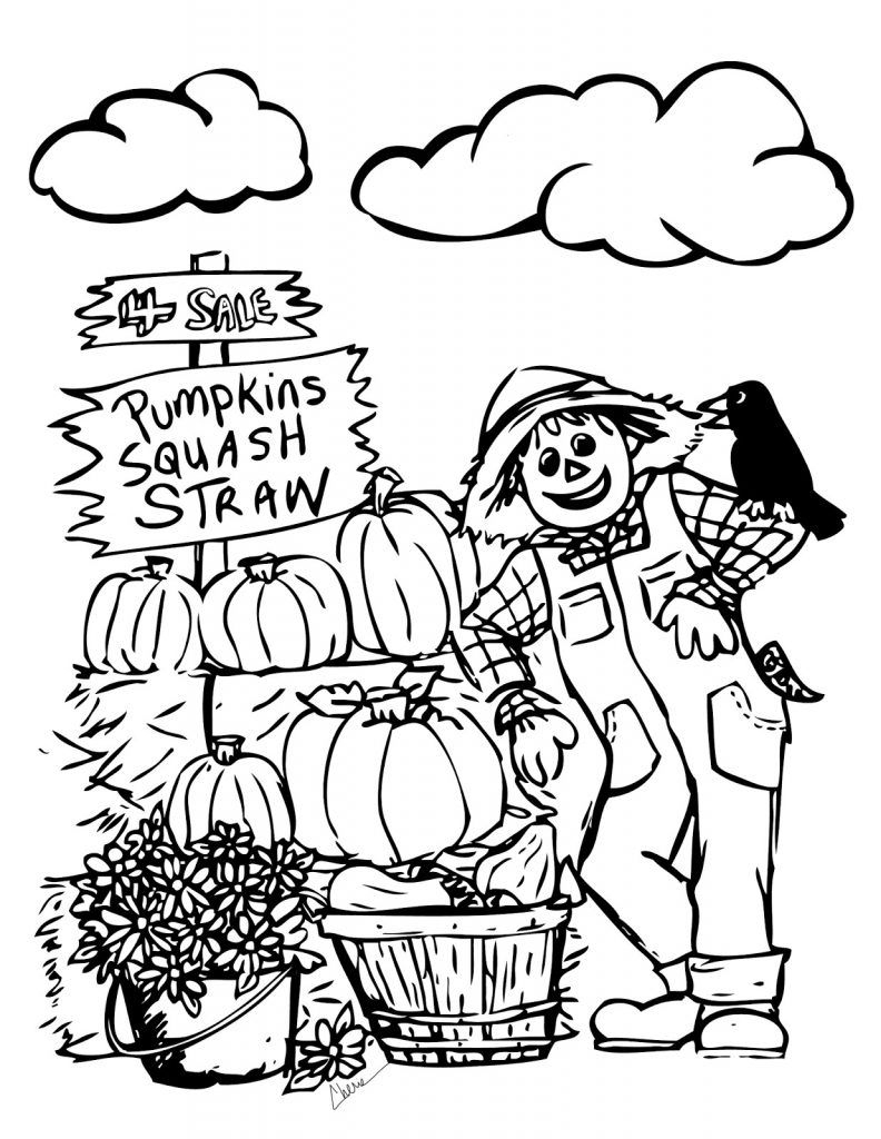 Free Printable Fall Coloring Pages For Kids | Printables | Fall - Free Printable Autumn Coloring Sheets