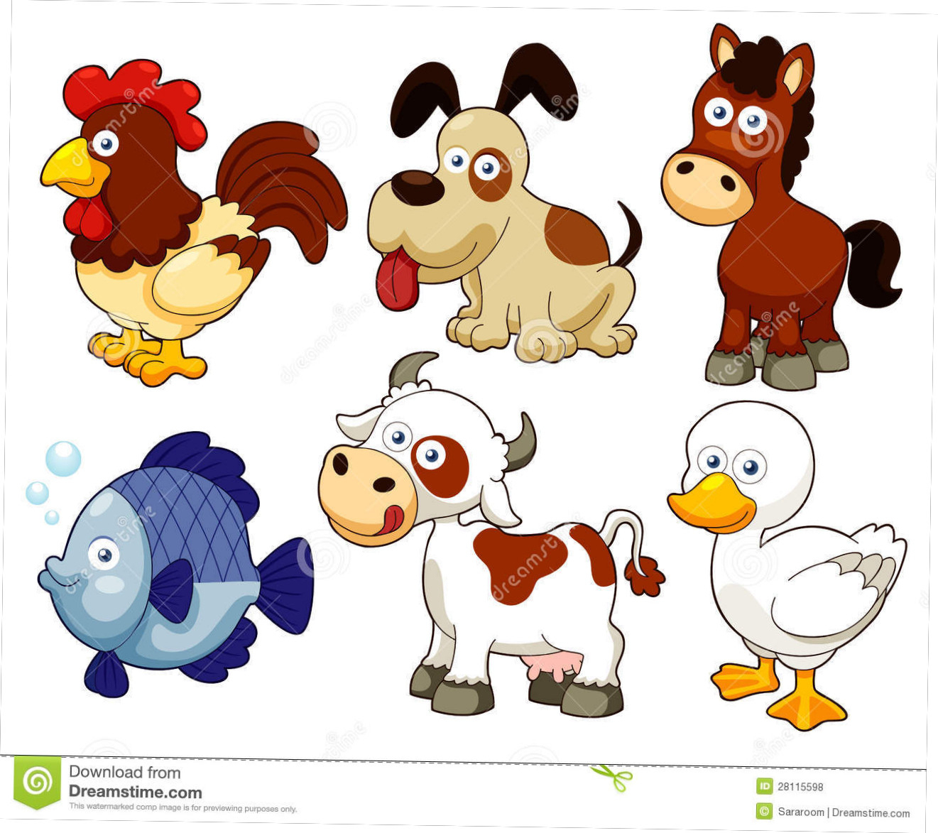 Free Printable Farm Animal Cutouts 2018 – Ilcorrieredispagna - Free Printable Farm Animal Clipart