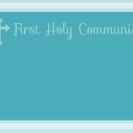 Free Printable First Communion, Baptism, And Confirmation   Free Printable First Communion Invitation Templates