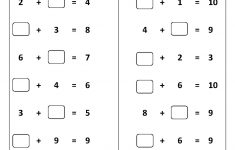 Free Printable Math Worksheets For Kids