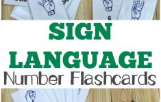 Sign Language Flash Cards Free Printable
