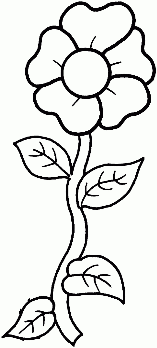 Free Printable Flower Stencil Templates - Cliparts.co - Coloring Home - Free Printable Flower Stencils