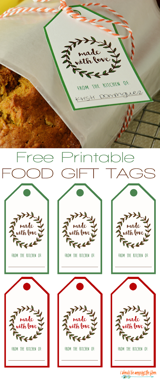 Free Printable Food Gift Tags | Printables | Pinterest | Gift Tags - Free Printable Christmas Food Labels