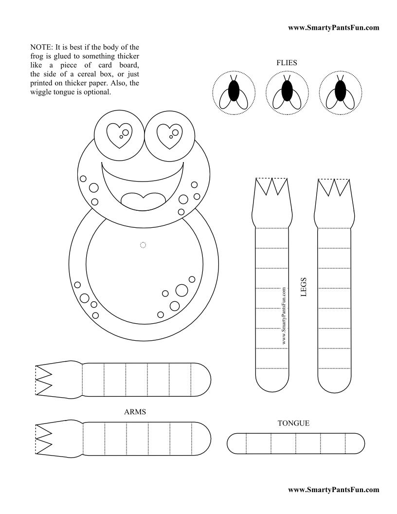 Free Printable Frog Crafts | Schoolwork Grade 1 | Frog Crafts - Free Printable Crafts
